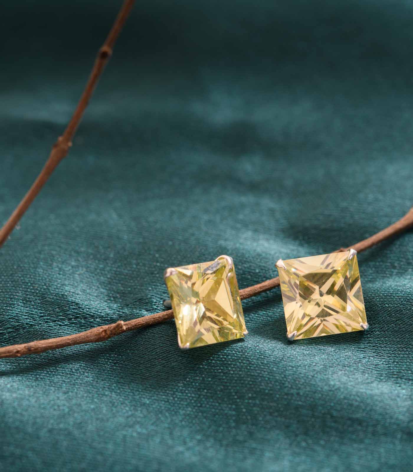 Olive Green Square Tops