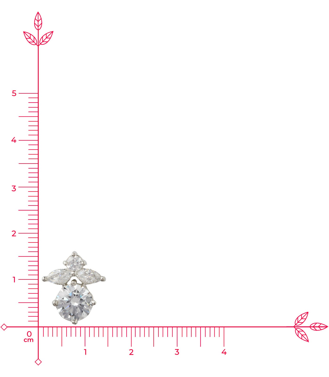 Premium Zircon Quadret Tops