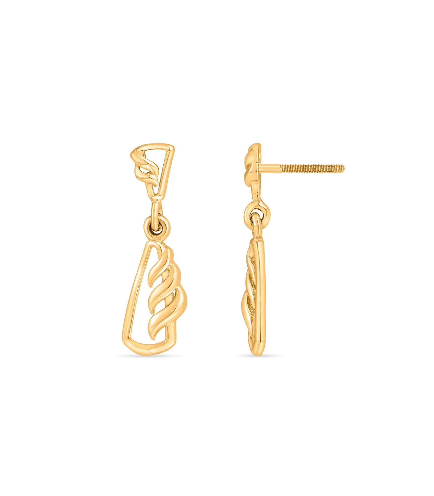 Twisted Weave Gold Tops
