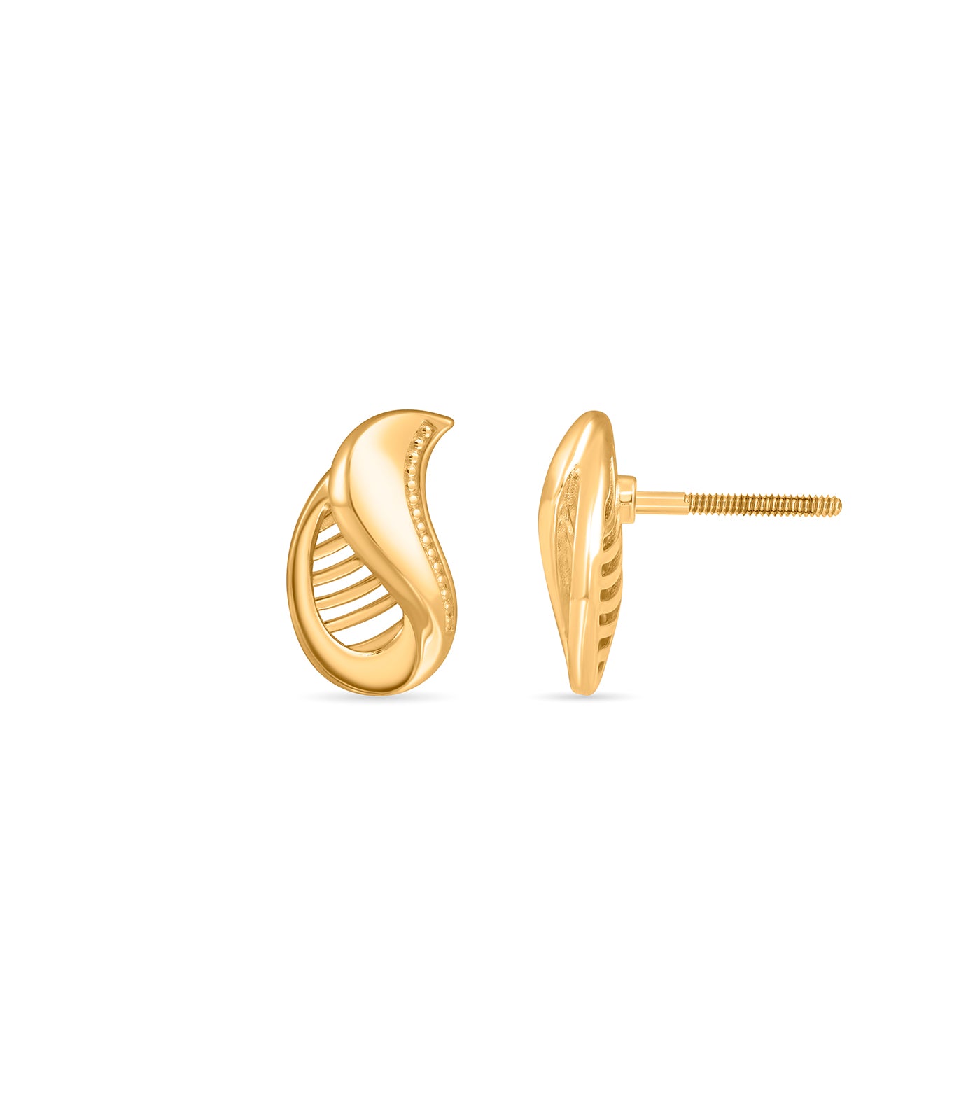 Textured Drops Gold Tops