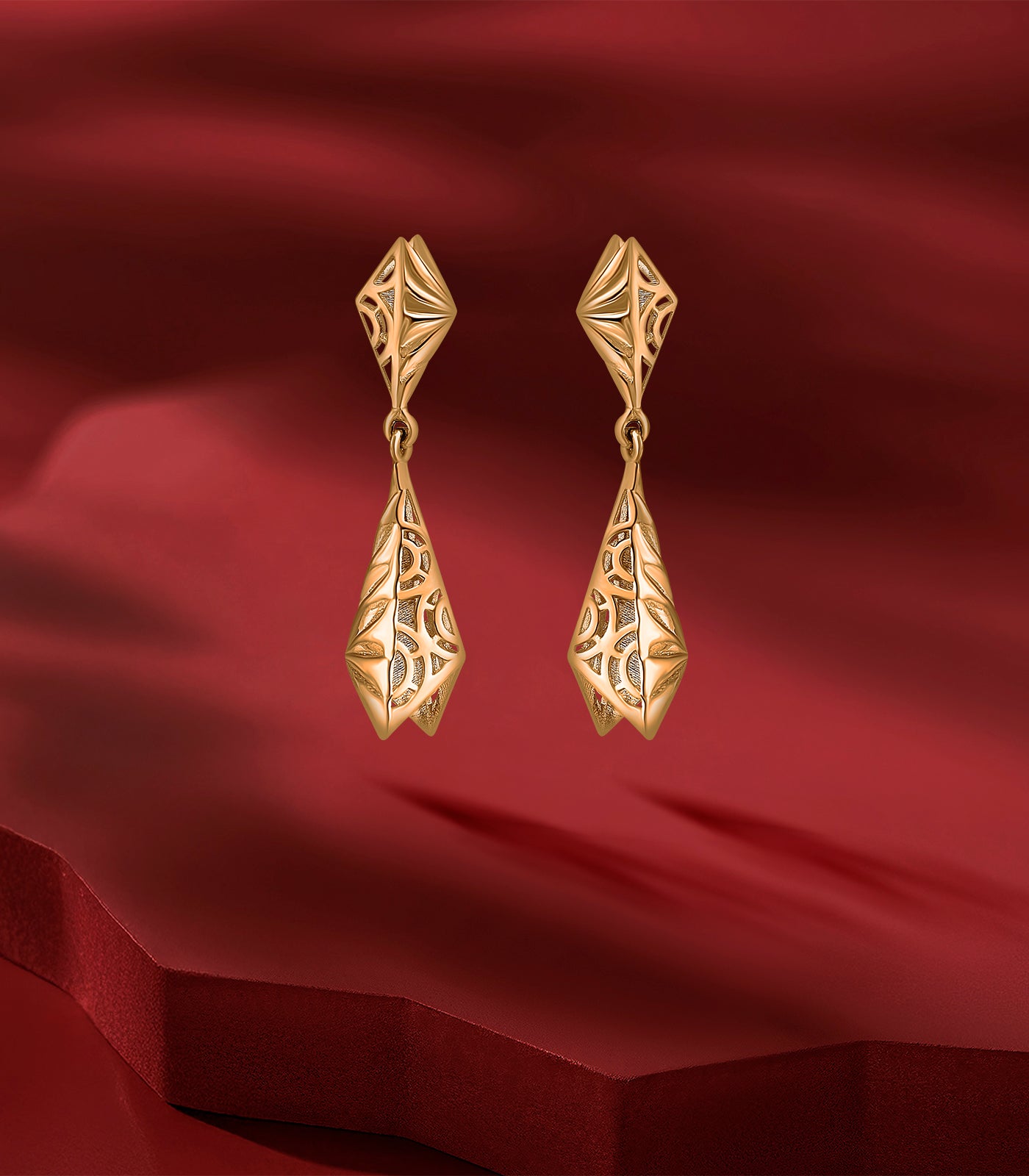 Elegant Prism Gold Tops