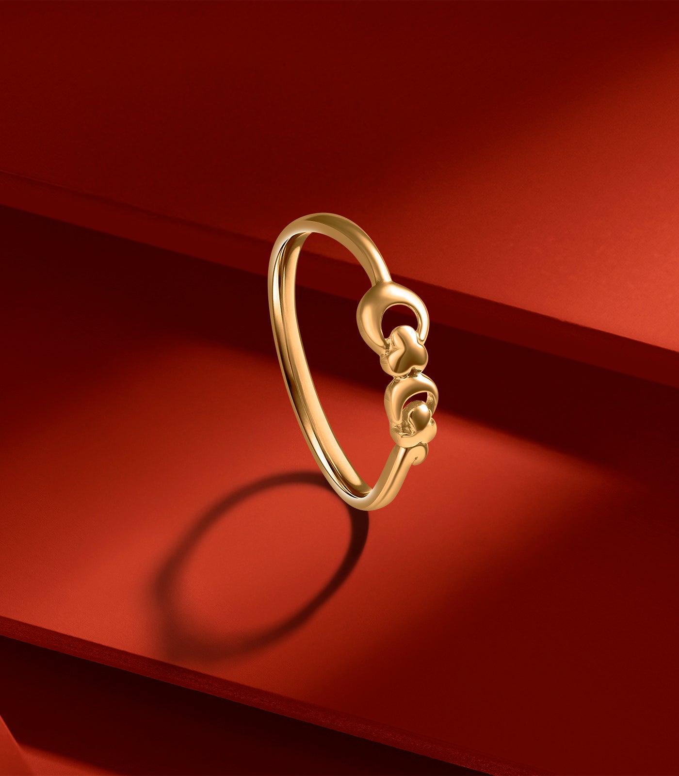 Precious Promise Gold Finger Ring