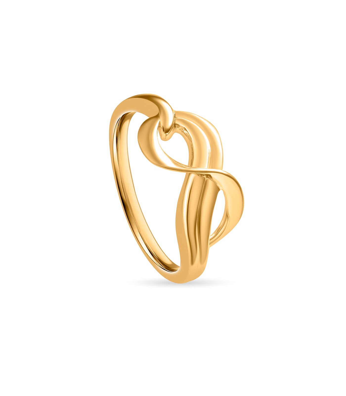 Elegant Infinity Gold Finger Ring
