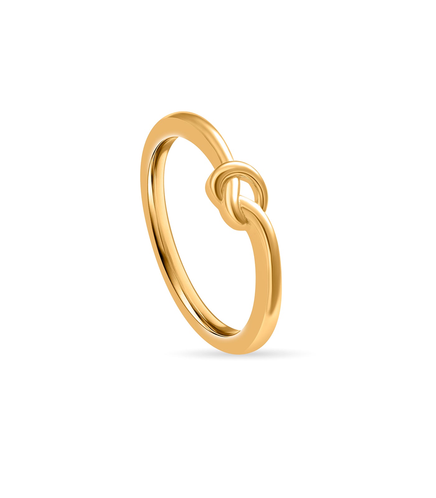 Timeless Knot Gold Finger Ring