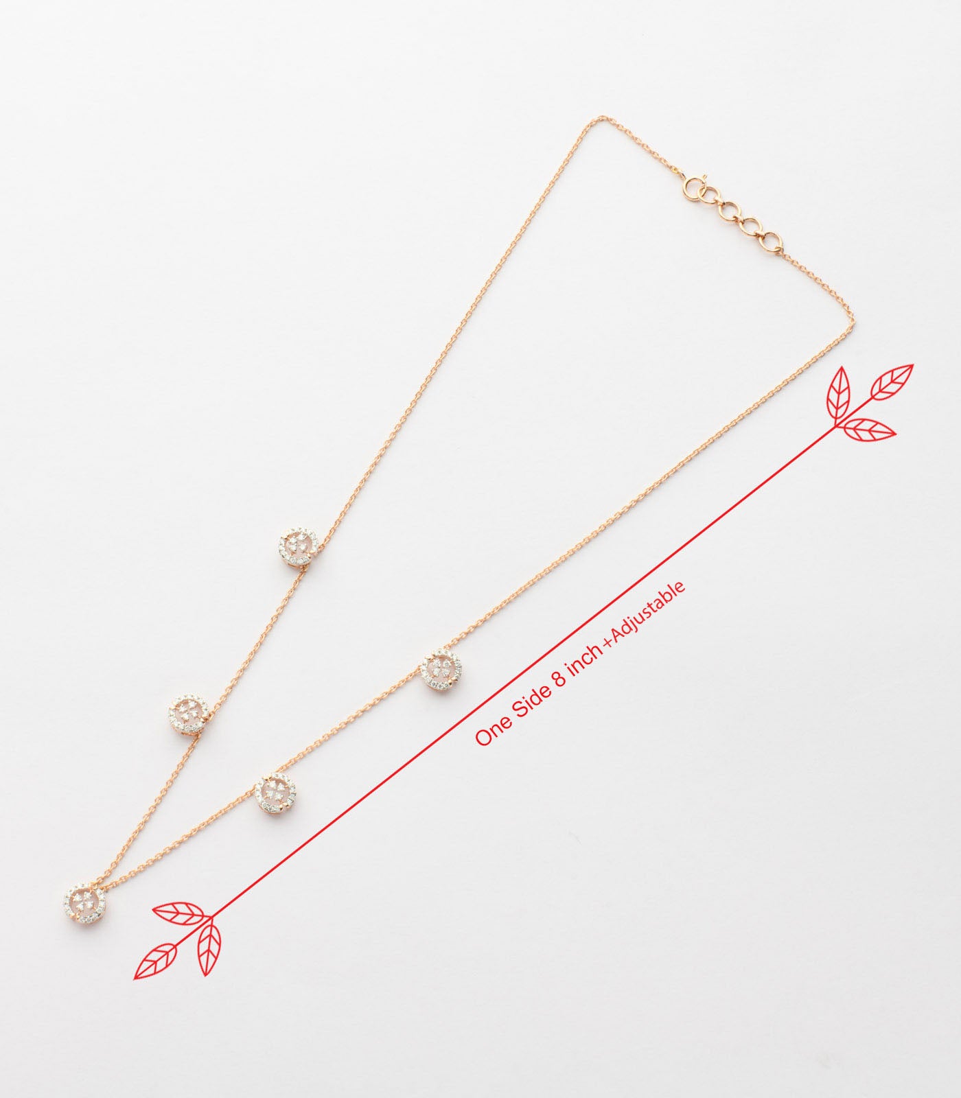 Diamond Cosmic Charm Necklace