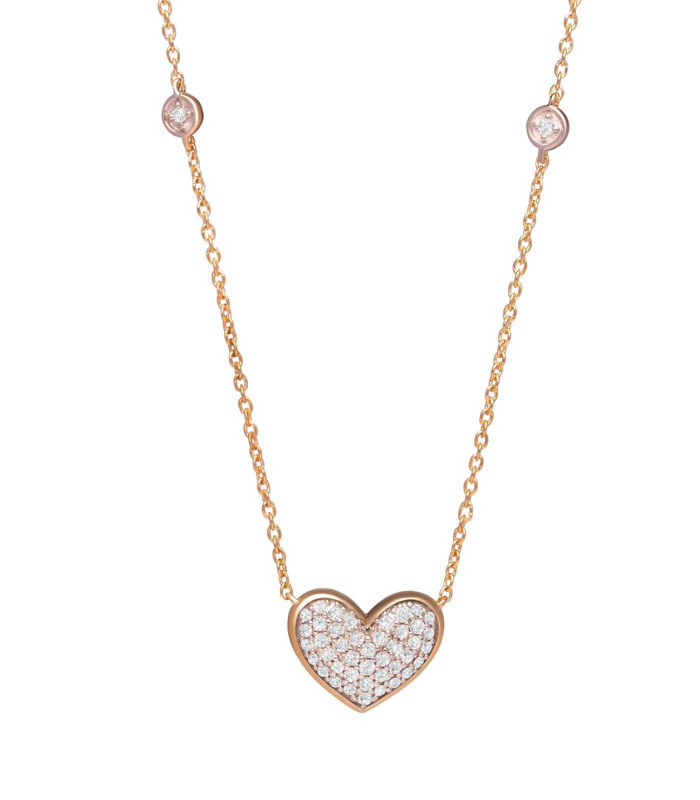 Diamond Heart Haven Necklace