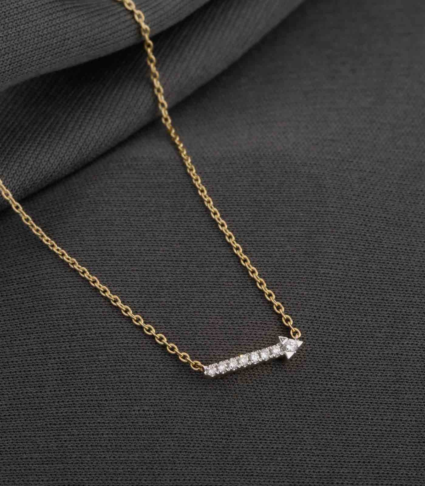 Diamond Simple Radiance Necklace
