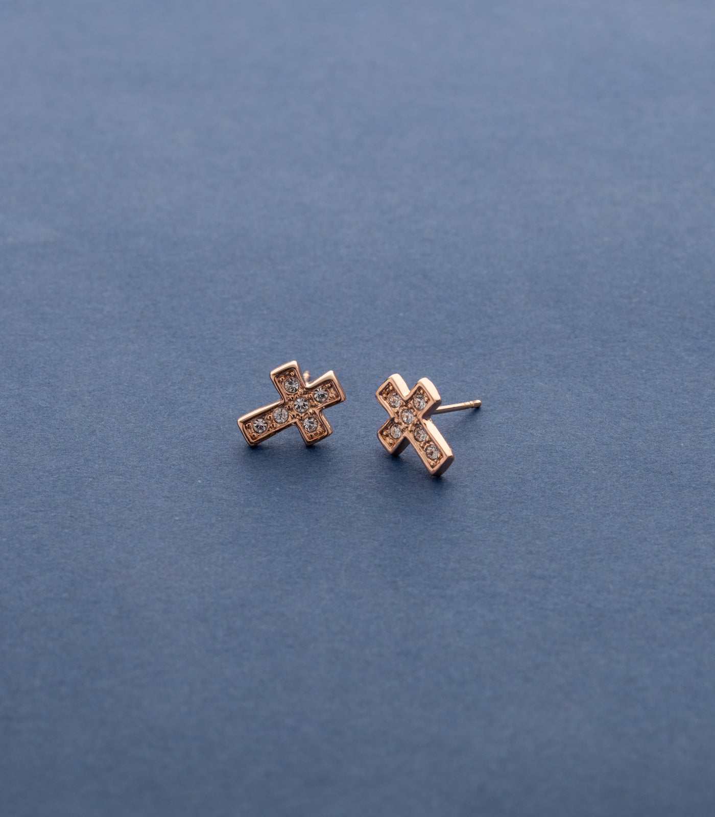 Holy Cross Earrings (Brass)
