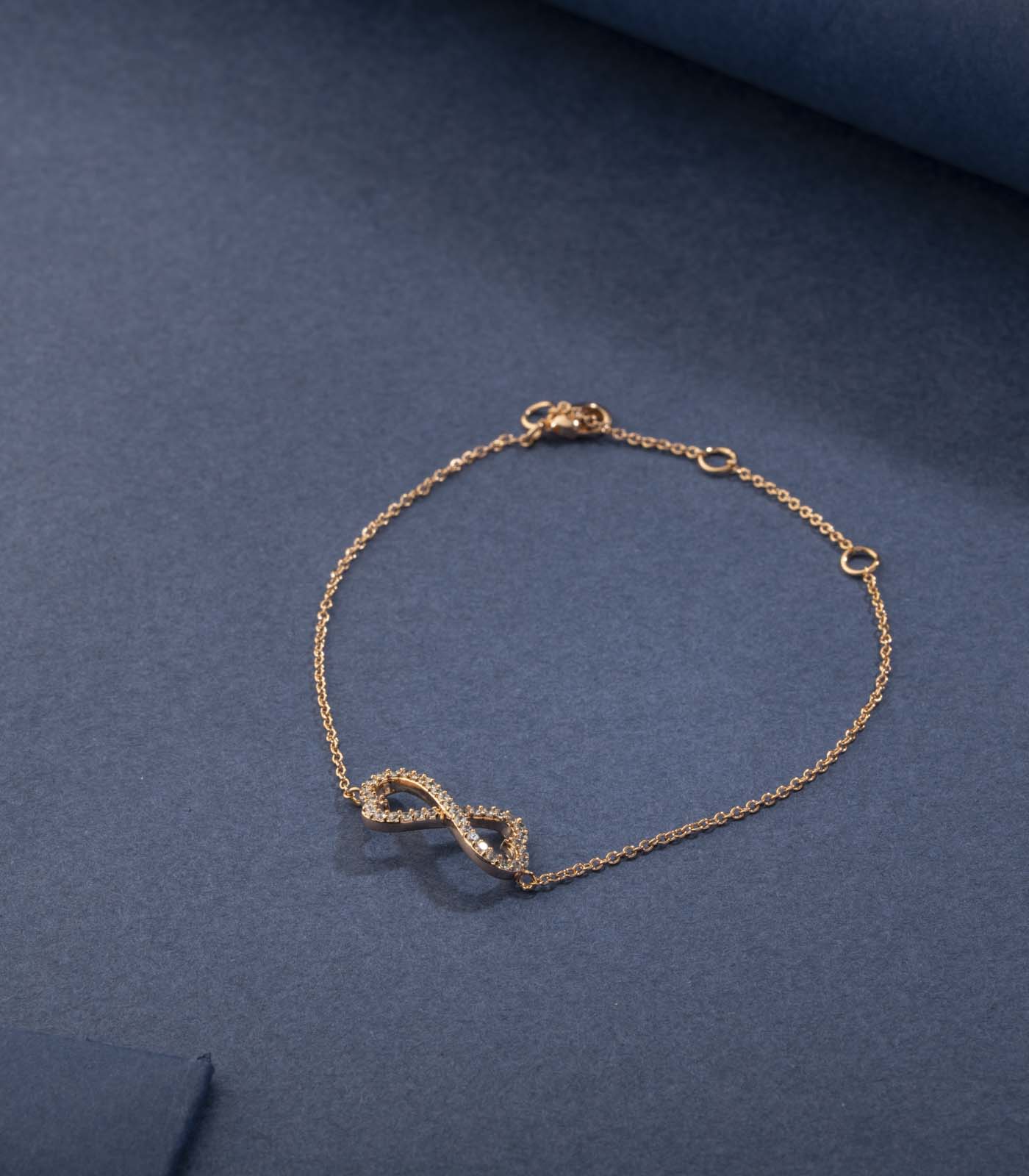 Infinity Loop Bracelet (Brass)