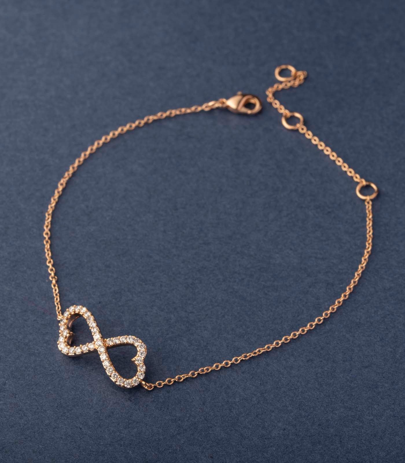 Infinity Loop Bracelet (Brass)