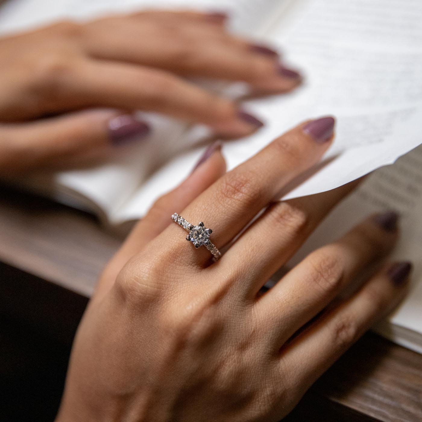 Intricate Love Ring (Brass)