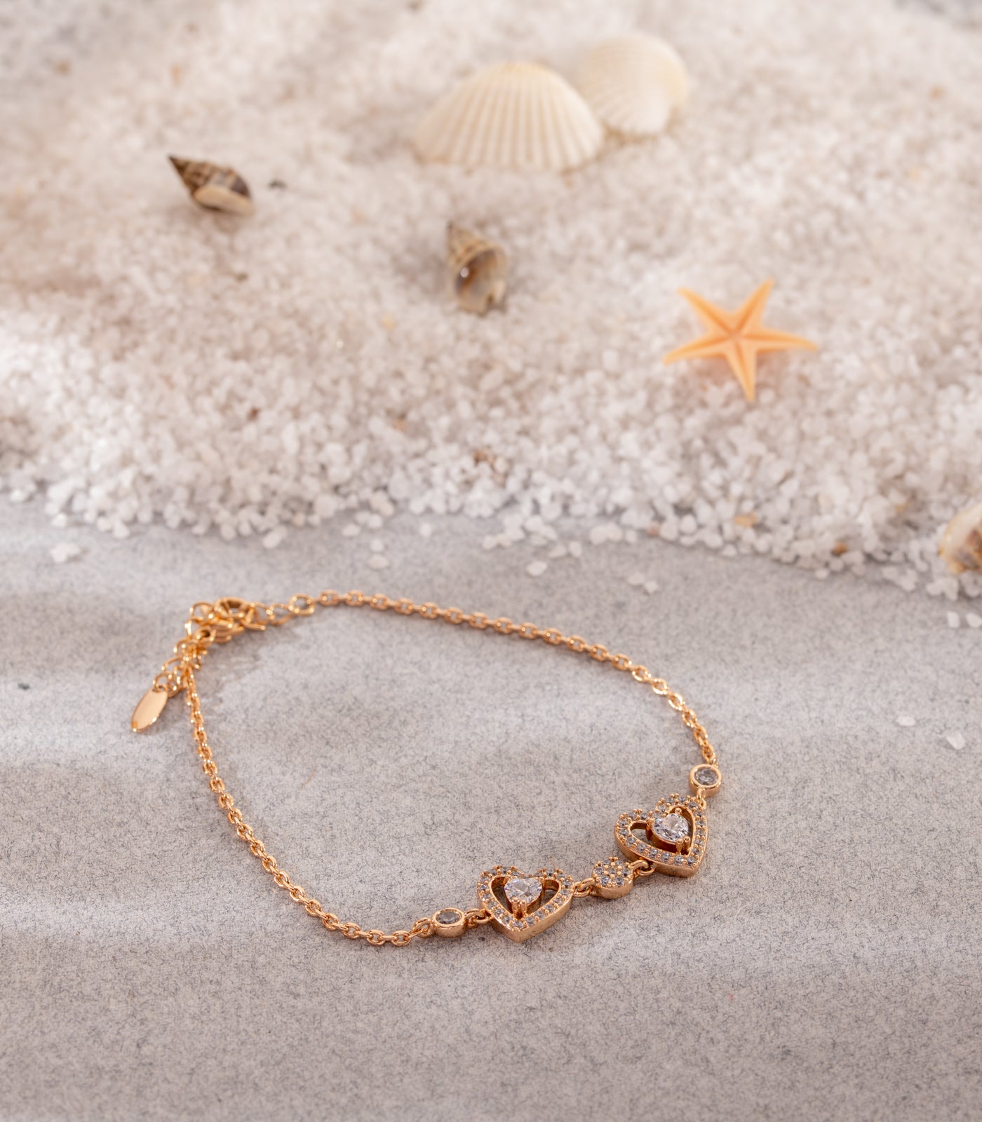Love Is In The Air Bracelet (Brass)