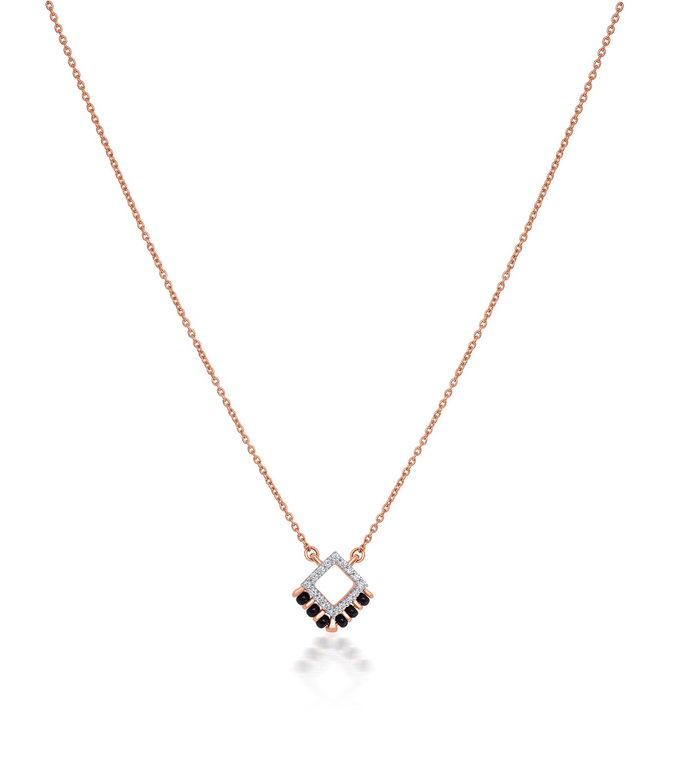 Diamond Square Shaped Mangalsutra