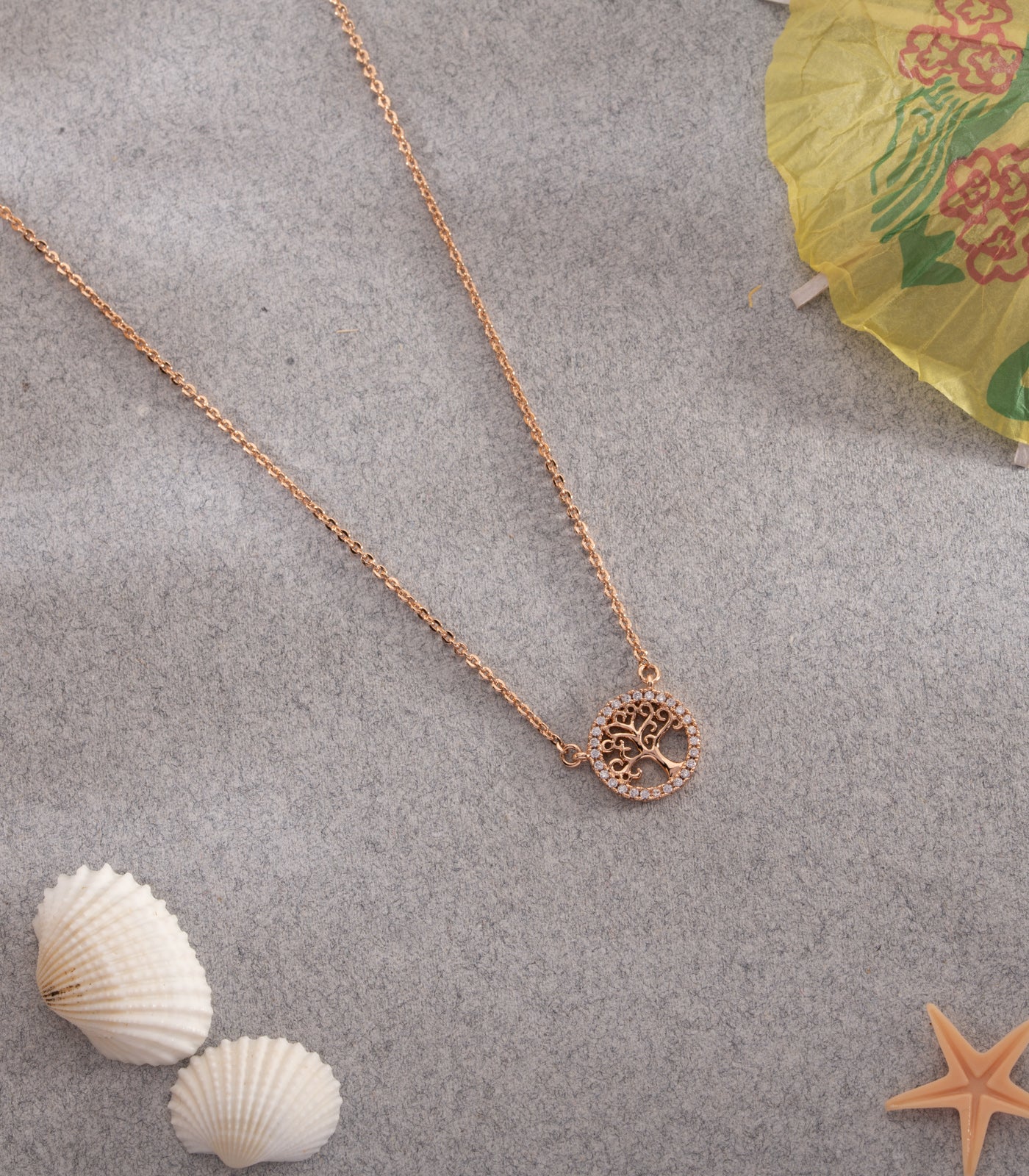 Majestic Tree Pendant (Brass)