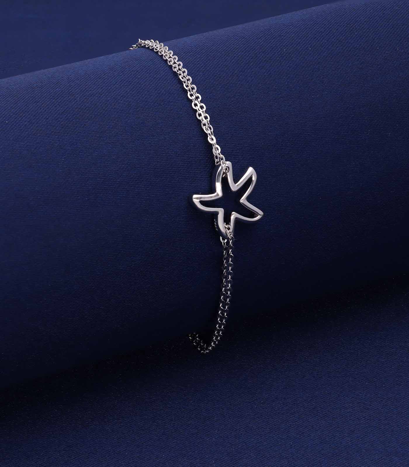 Mystic starfish bracelet(Silver)