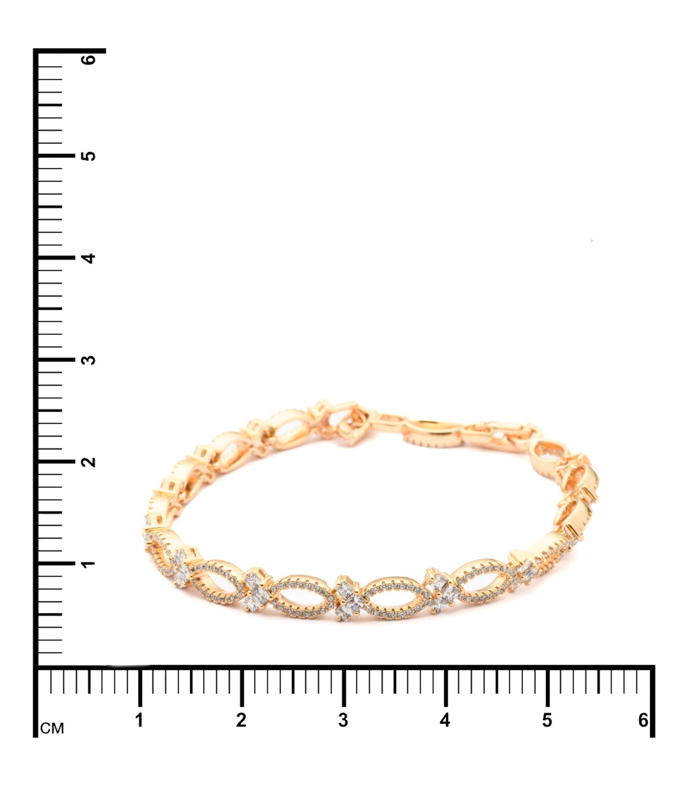 Ornated Beautiful Brass Bracelet (Brass)
