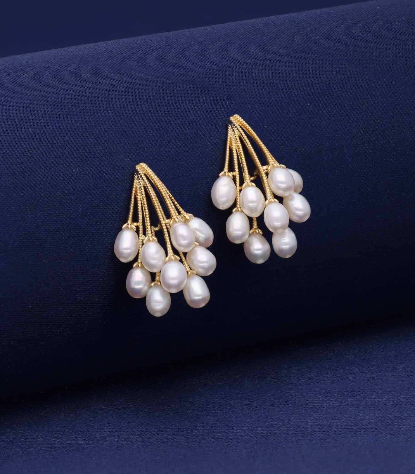 Pearls of wisdom earrings(Silver)