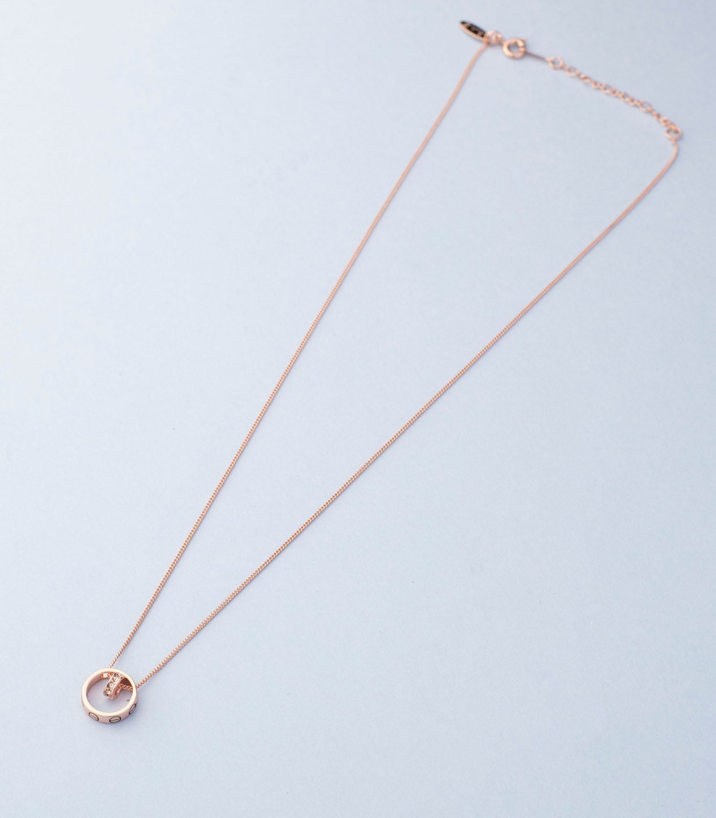 Ring of Tiara chain pendant (Brass)
