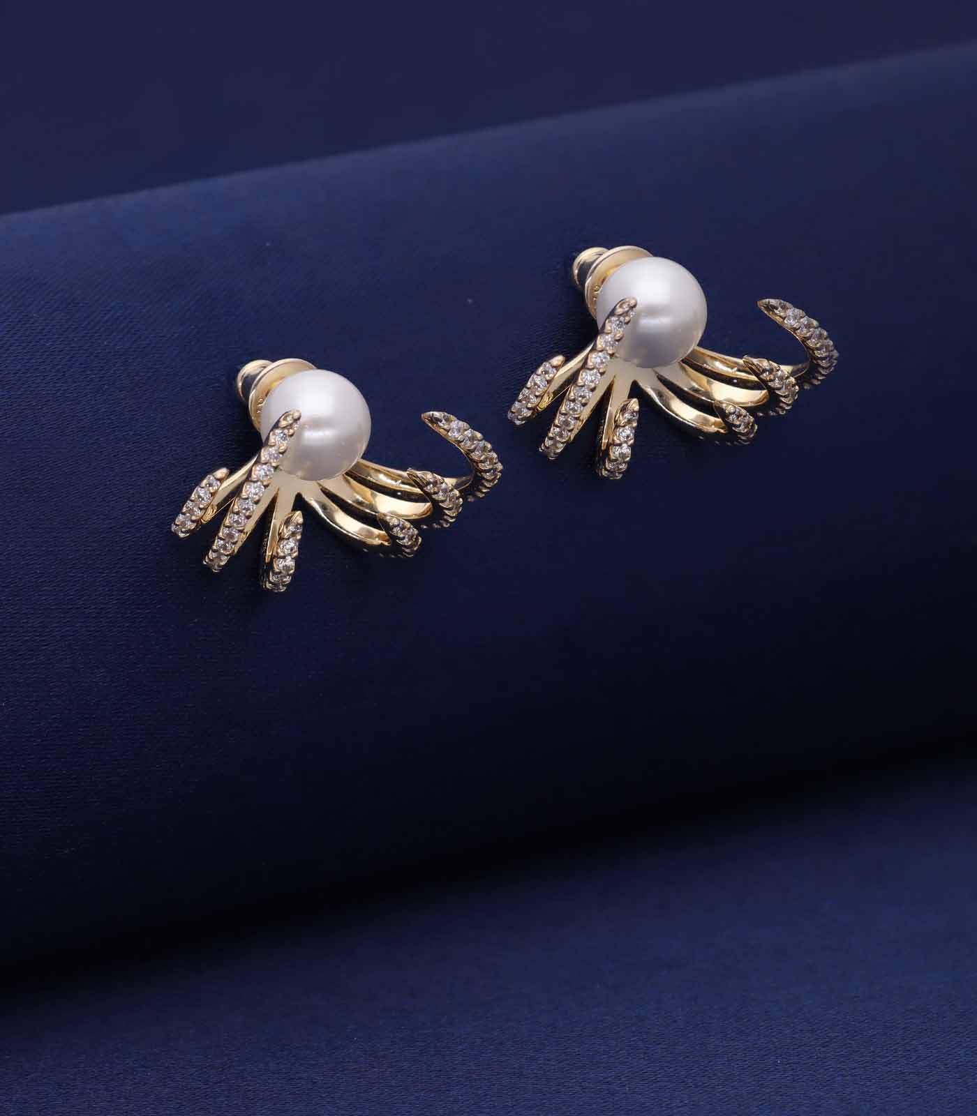 Royal oct earrings(Silver)