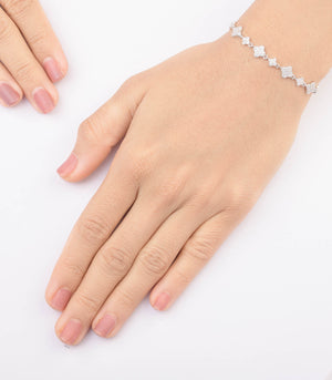 For Lovely Drama Bracelet (Silver)