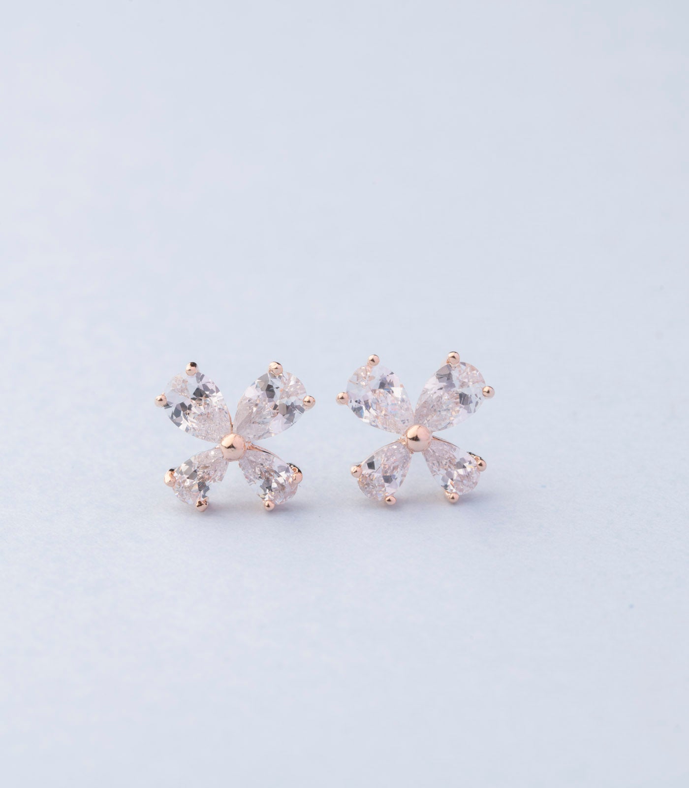 Shiny Snowflakes earrings (Brass)