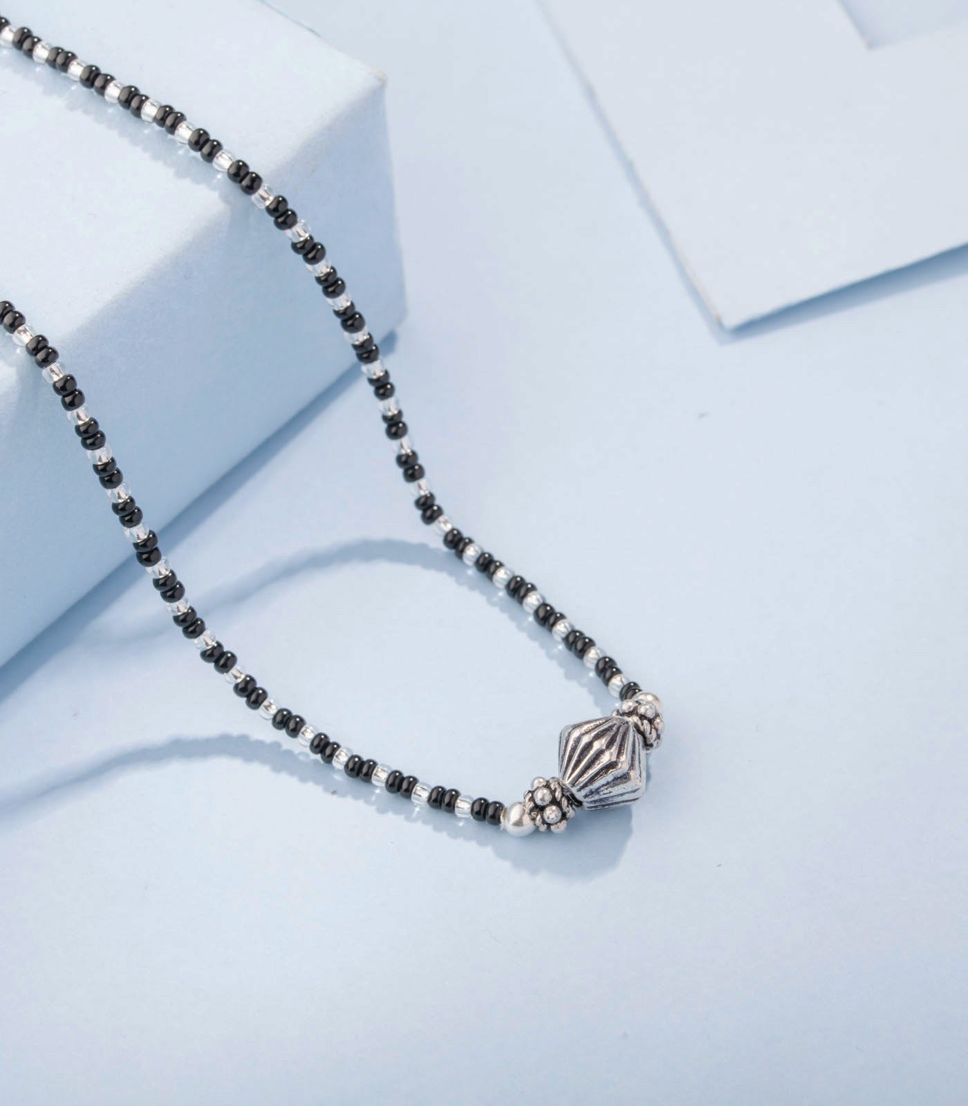 Silver Antique Mangalsutra