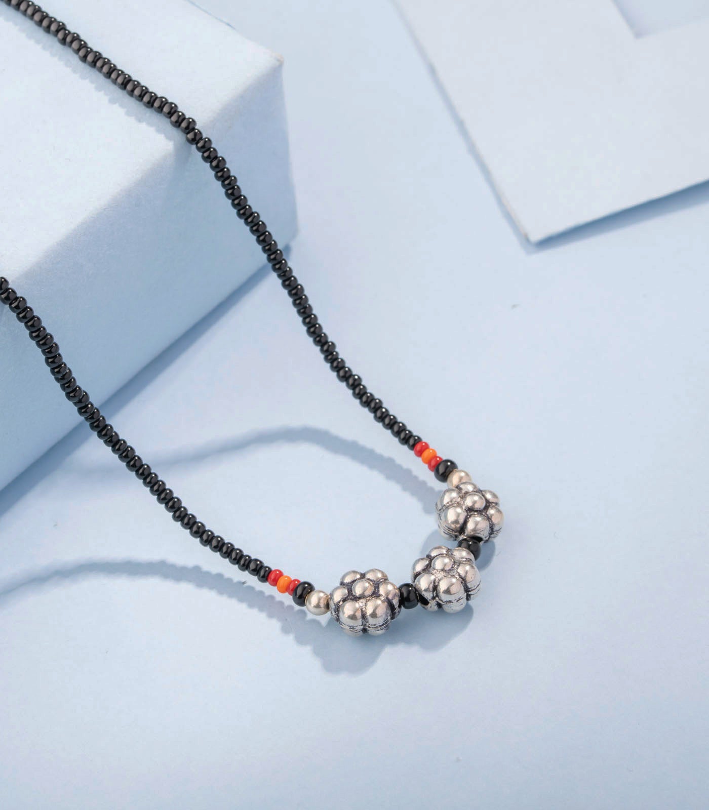 Silver Antique Mangalsutra