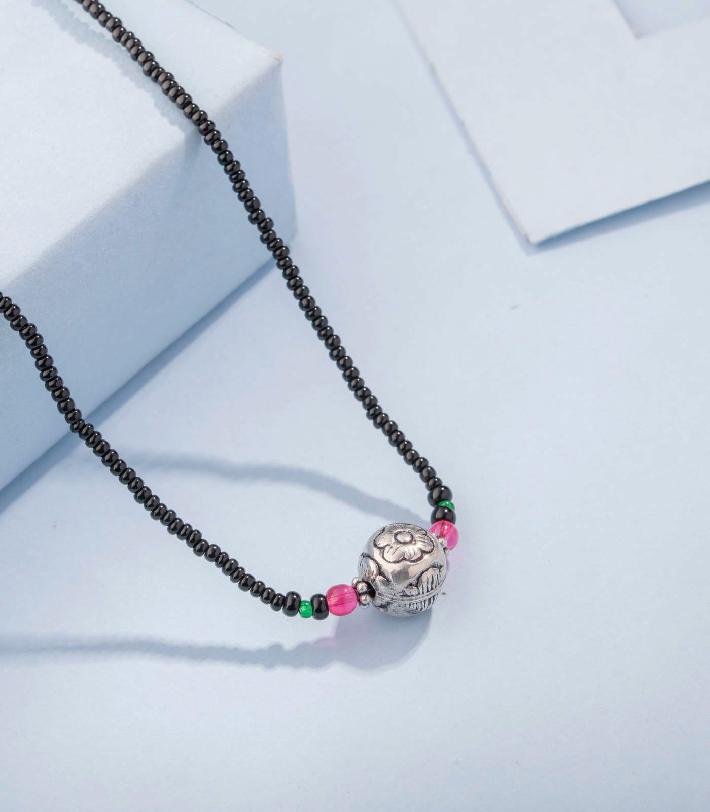 Silver Antique Mangalsutra