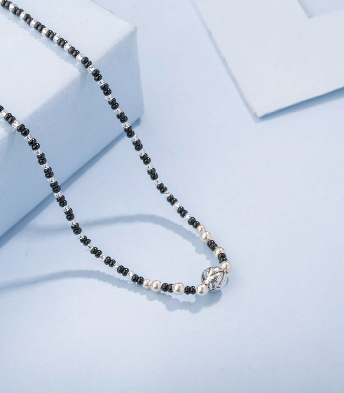 Silver Antique Mangalsutra