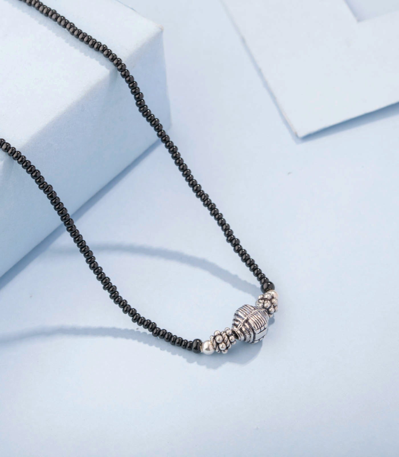 Silver Antique Mangalsutra
