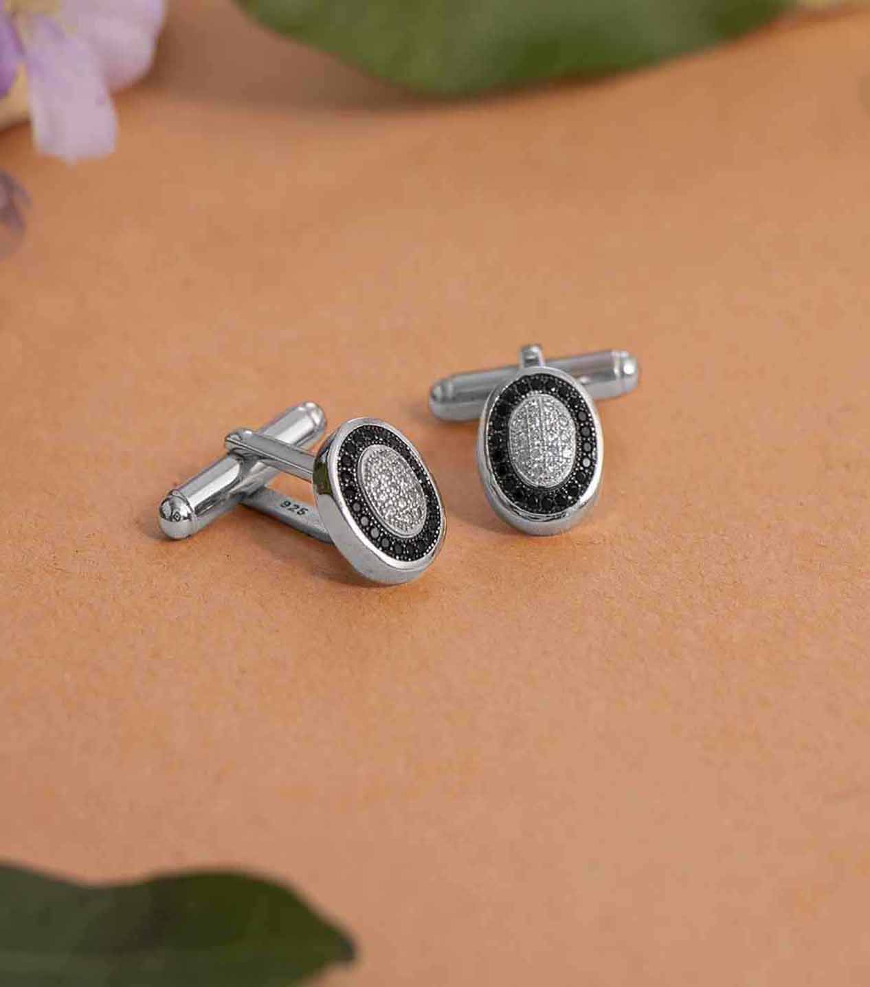 Silver Fancy Cufflinks