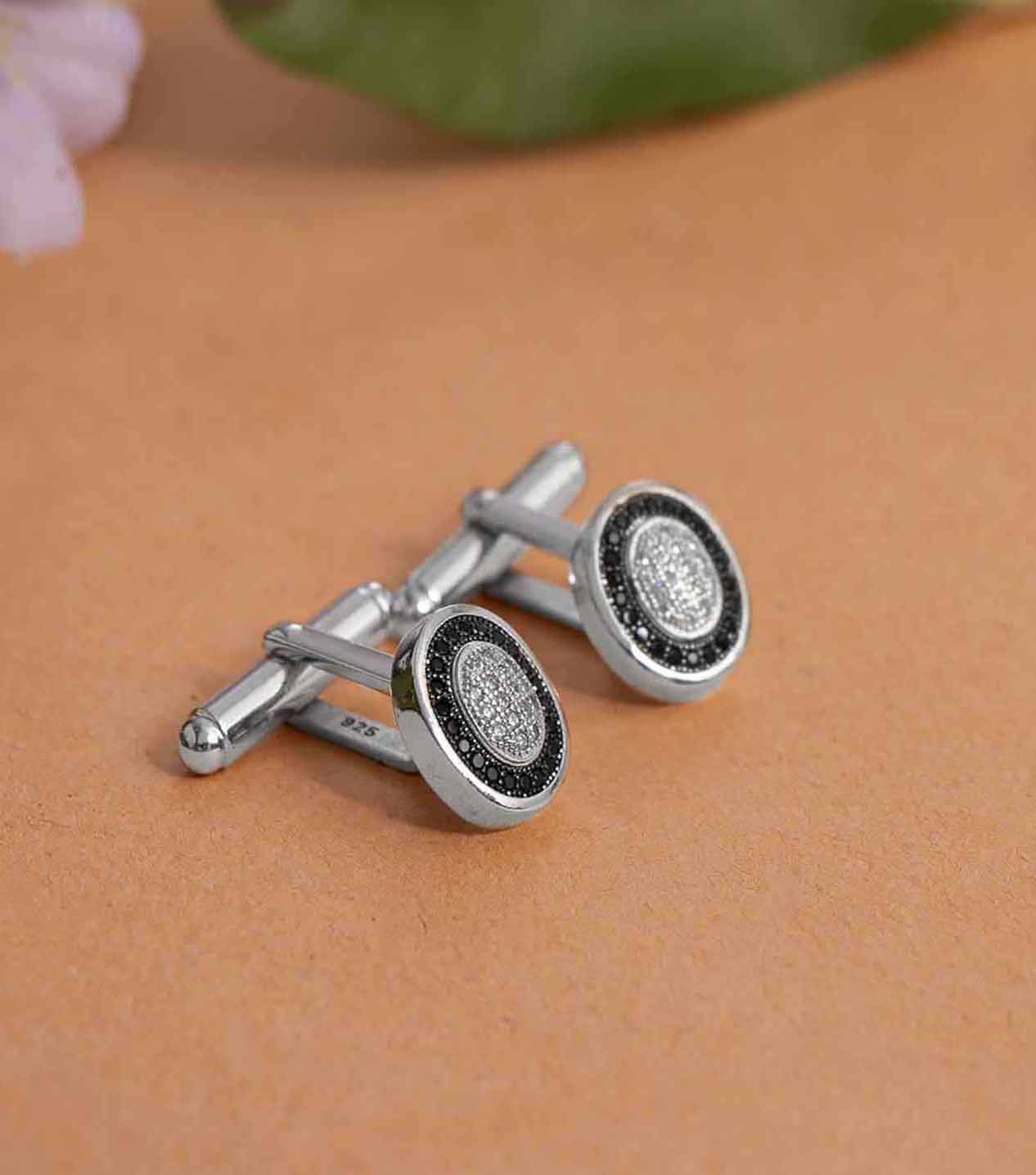 Silver Fancy Cufflinks