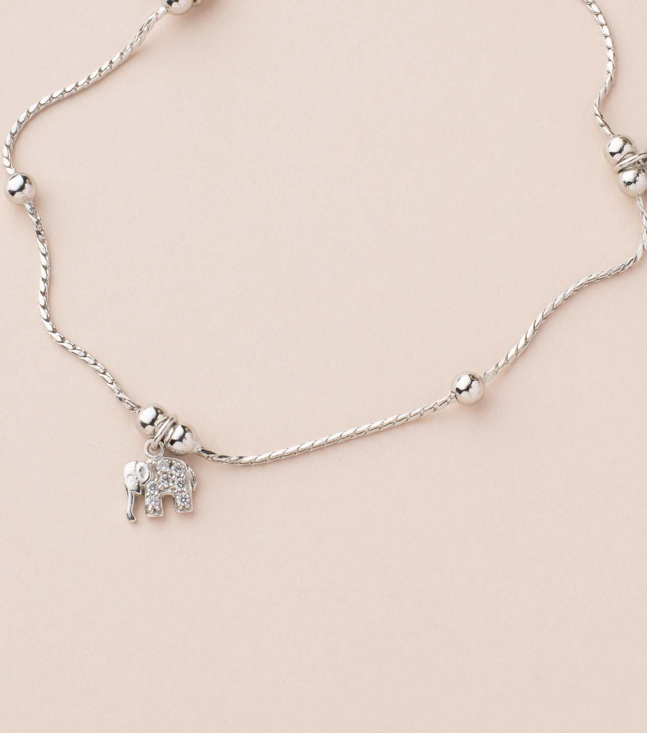 Silver Fashionable Anklet