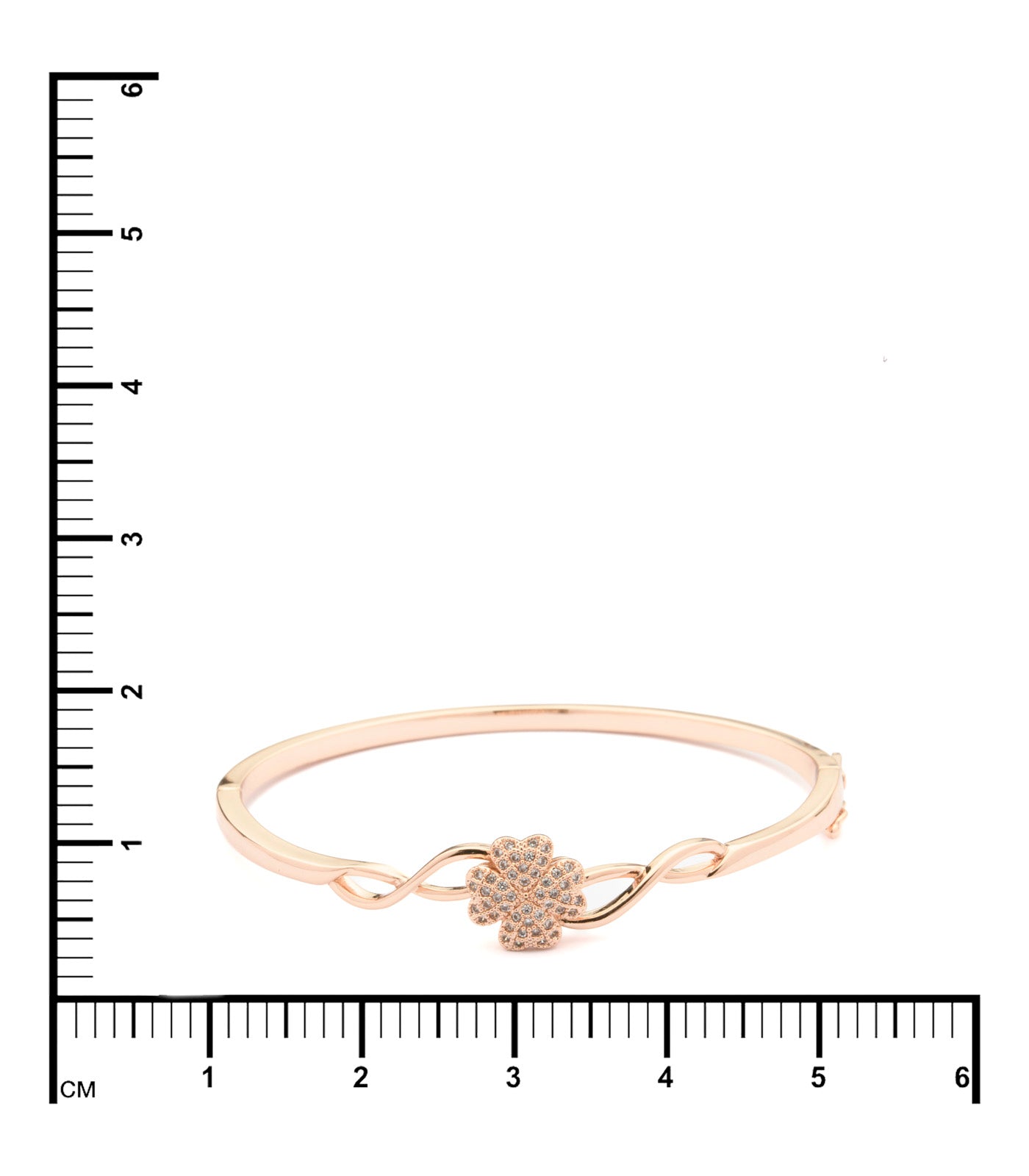 Simmering Golden Thread Of The Brass Flower Bracelet (Brass)