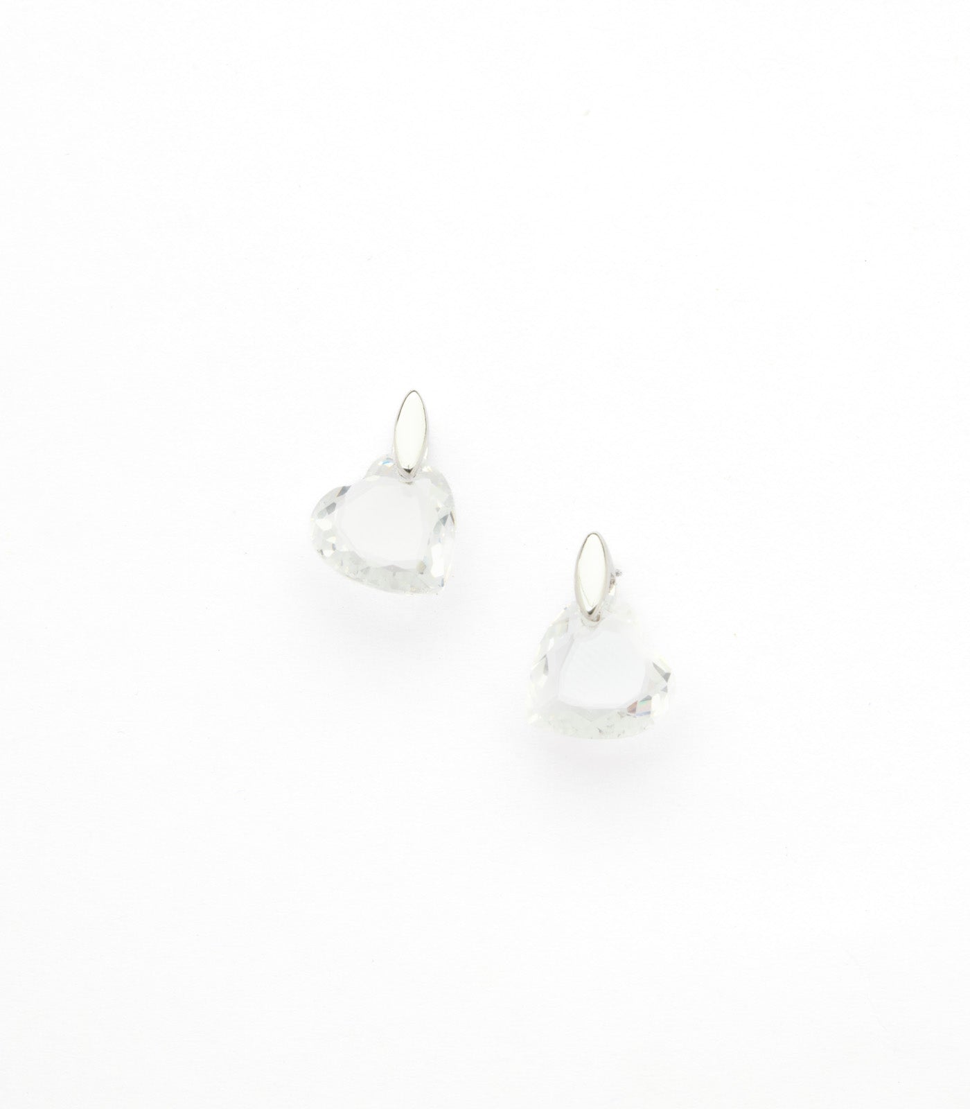 Stunning Little Silver Hearts Tops (Brass)