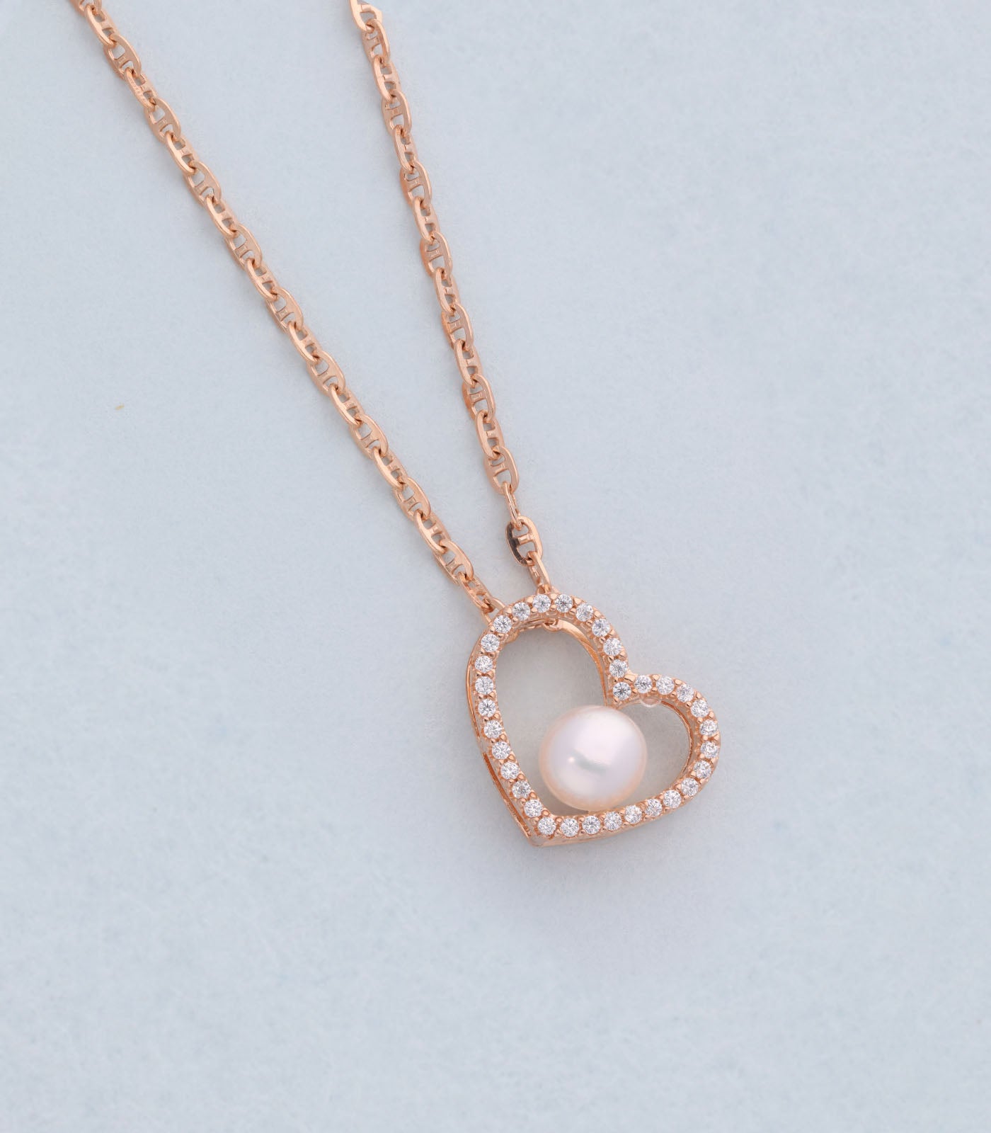 Supreme pearl necklace(Silver)