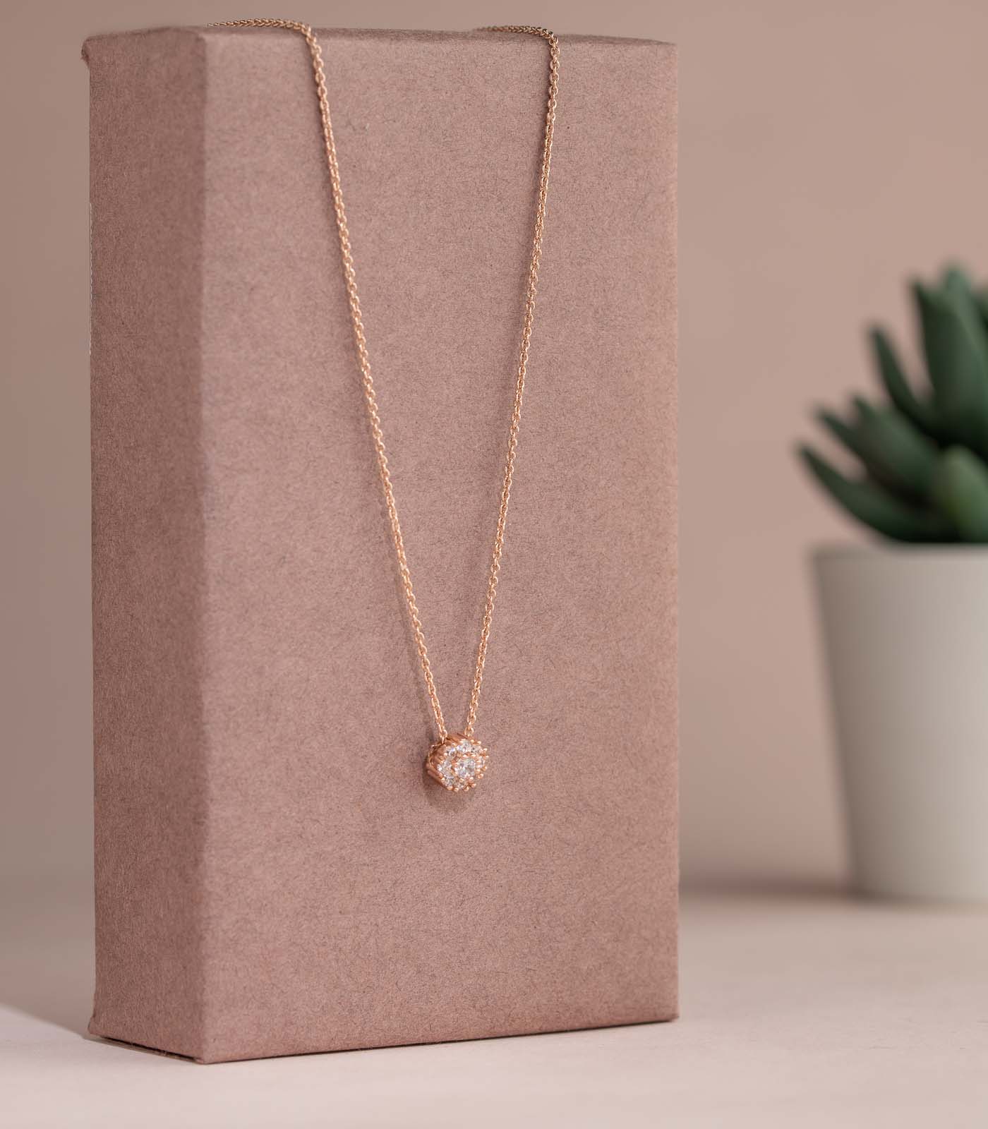 The Infinite Grace Golden Color Pendant (Brass)