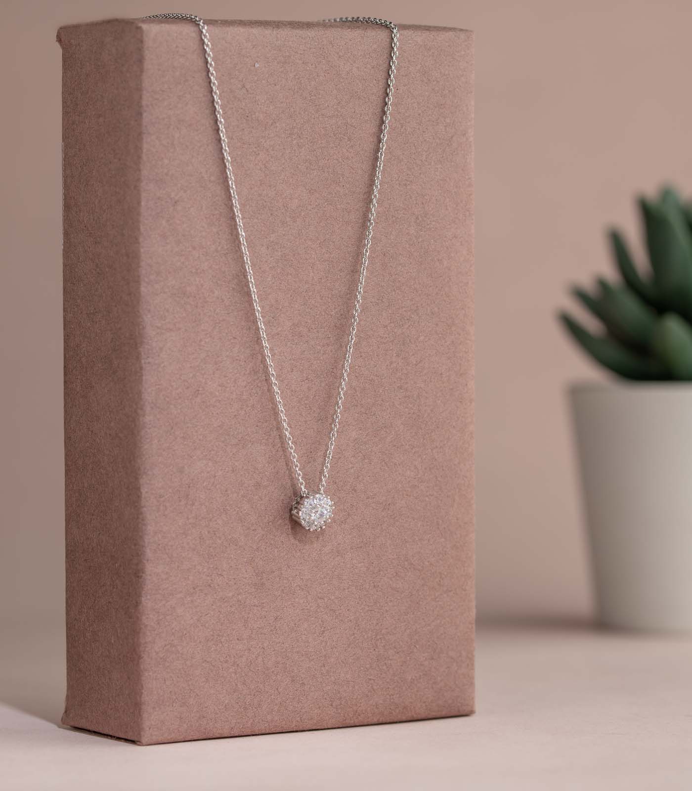 The Infinite Grace SIlver Color Pendant (Brass)